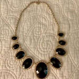 Elegant Black and Gold Necklace